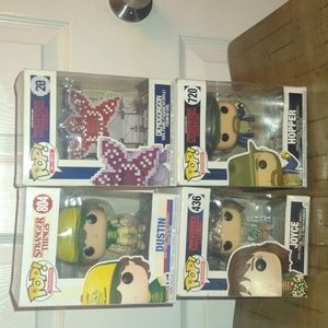 Stranger Things Funko pop four pack